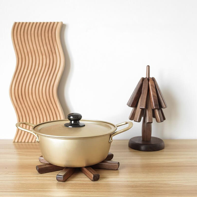 WalnutBloom™ | Artistic Tree Table Mat