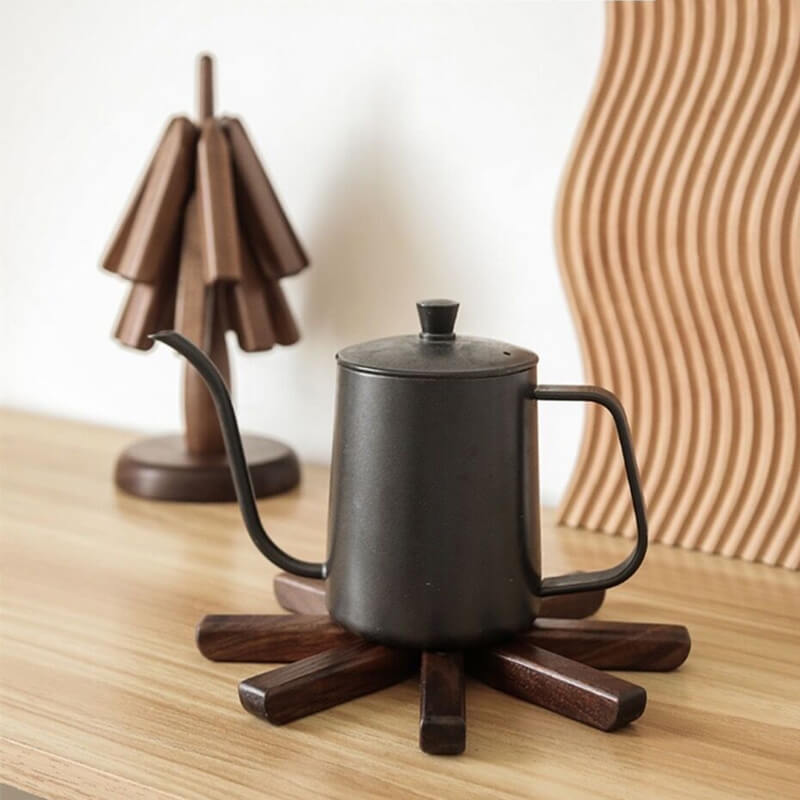 WalnutBloom™ | Artistic Tree Table Mat
