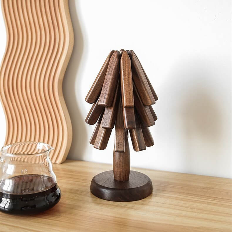 WalnutBloom™ | Artistic Tree Table Mat