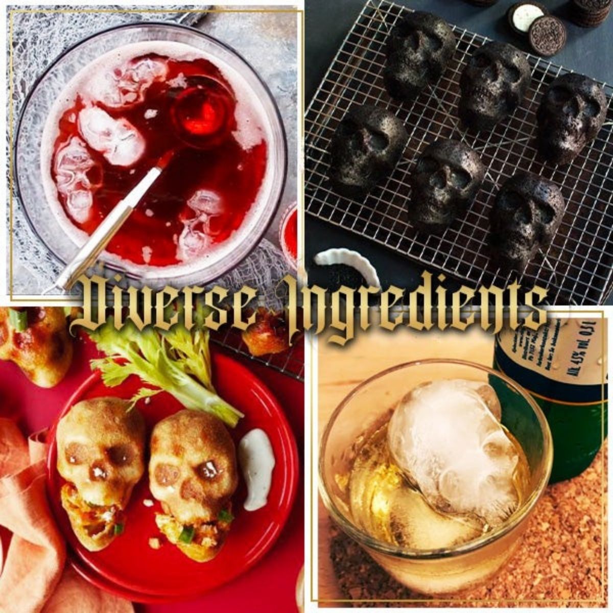 Skullicious™ – 3D Skull Cake Mold