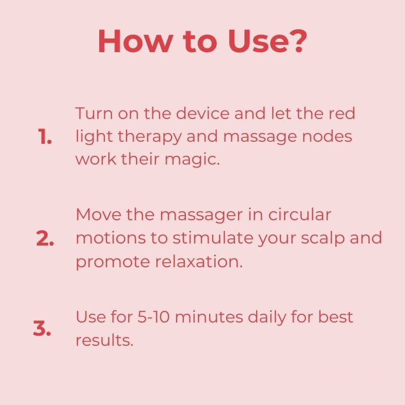 LumaGrow™ Scalp Massager