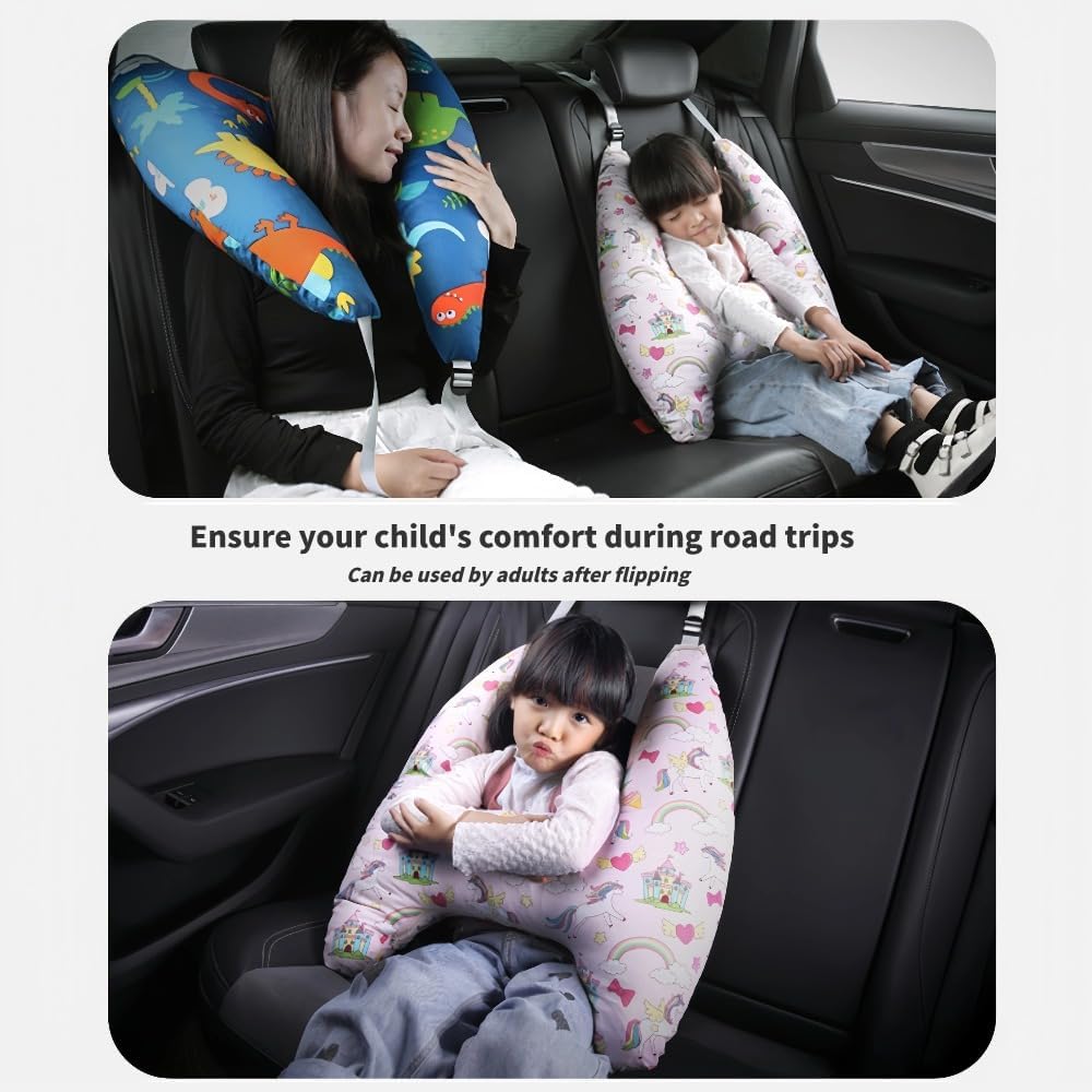 ComfyKid™ Travel Pillow – Safe & Supportive Rest