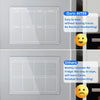 Planiva™ – Clear Acrylic Fridge Planner (50% Off)