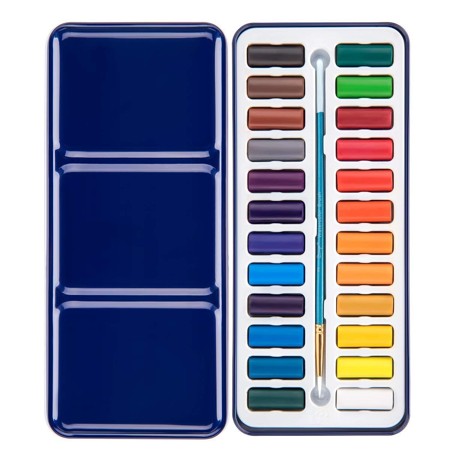 AquaBliss™ - Beginner Watercolor Learning Book
