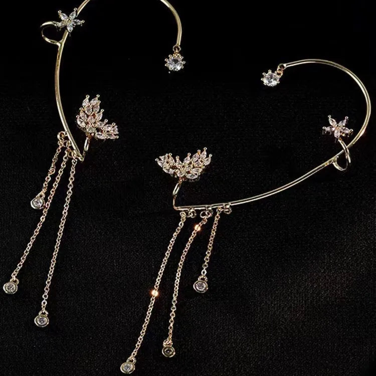 LumiStar | Shimmering Tassel Earrings