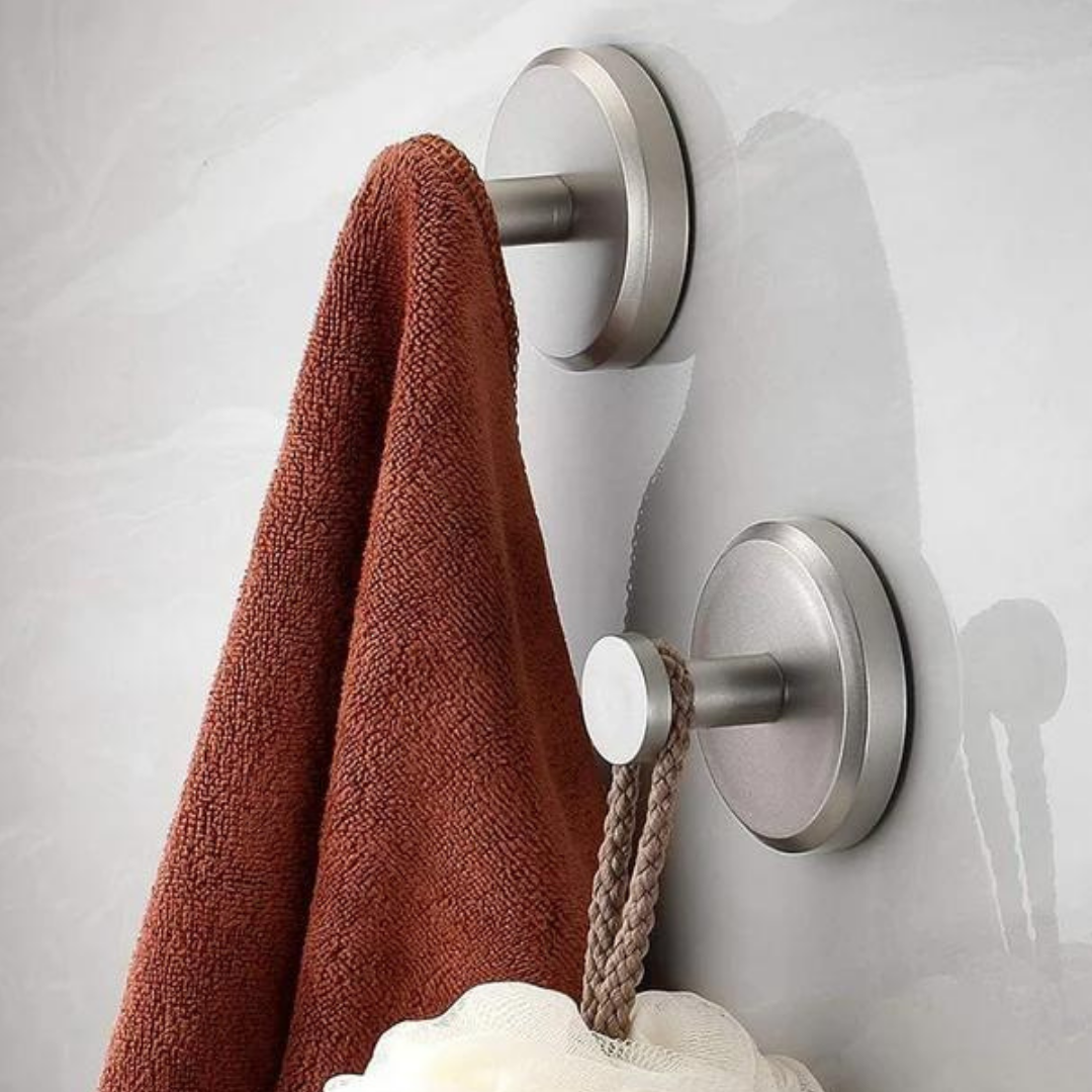 StickMate™ Suction Cup Hooks | No Drilling, Just Holding Power (2PC)