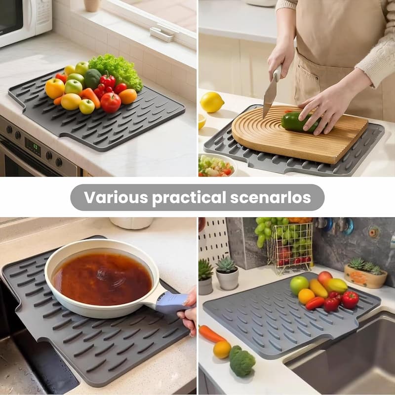 DrainMat – Silicone Drying and Heat Protection Mat