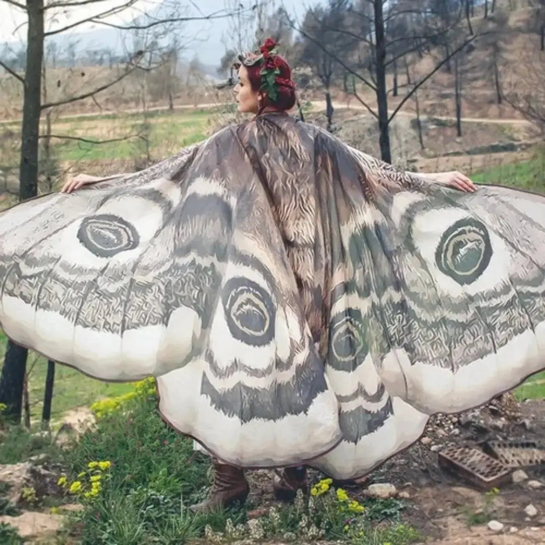 Mystical Moth Wings Cape