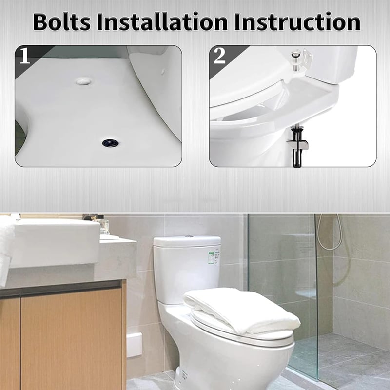 ToiLock™ | Heavy-duty toilet seat bolt