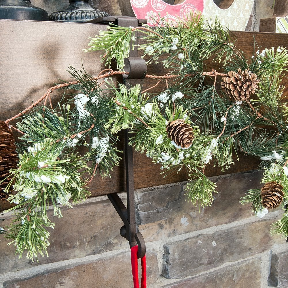 FestiveFix | Adjustable No-Slip Stocking and Garland Holder
