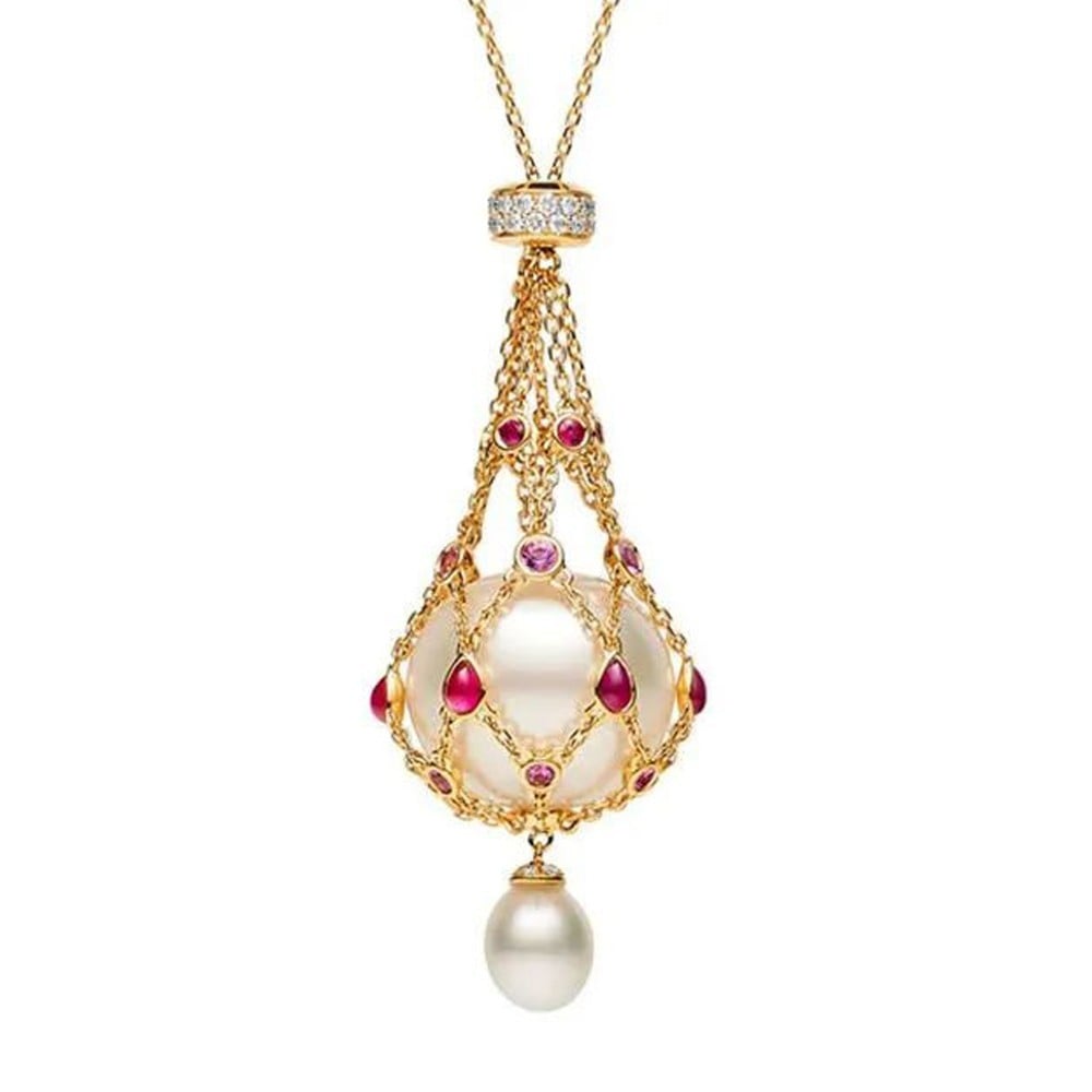New Pearl and Gemstone Pendants