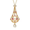 New Pearl and Gemstone Pendants