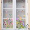 Buy 1 Get 1 FREE | Colorful Flower Stickers for Your Windows!