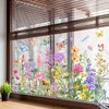 Buy 1 Get 1 FREE | Colorful Flower Stickers for Your Windows!