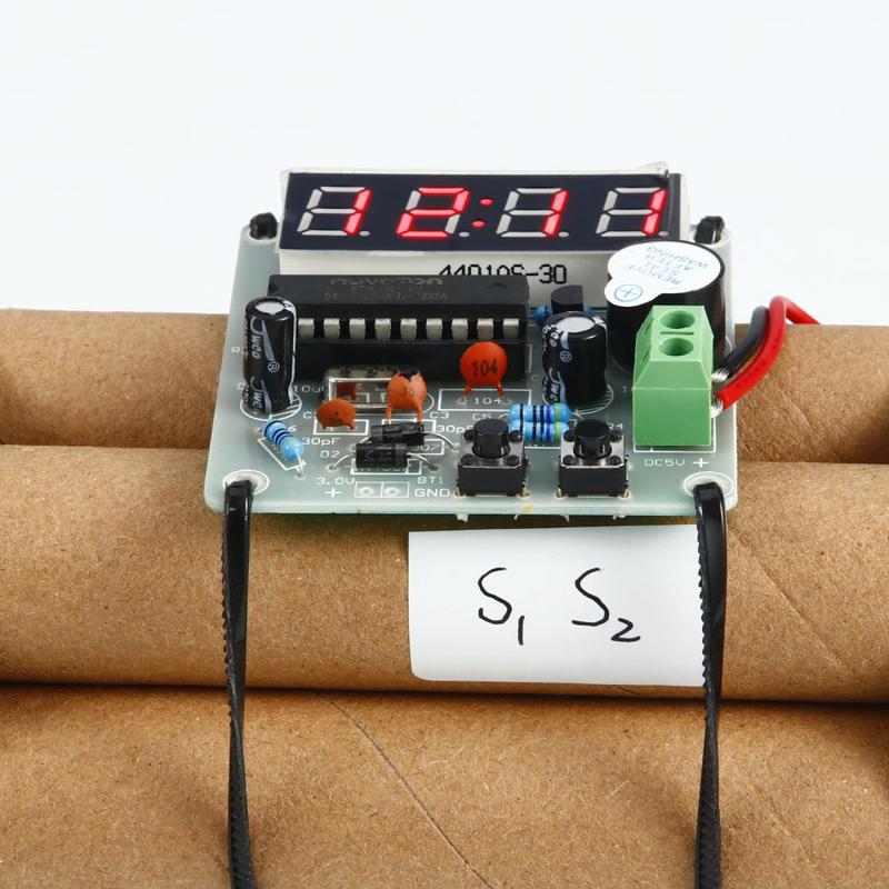 BlastTime – Dynamite Shaped Novelty Clock