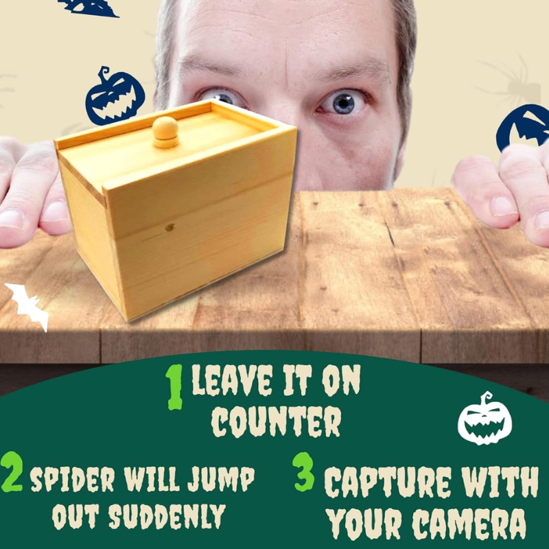 ScareBox™ | The Ultimate Spider Prank Box