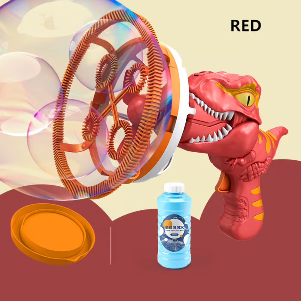 MiniDino™ | Portable Dinosaur Bubble Blaster