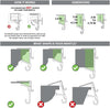 FestiveFix | Adjustable No-Slip Stocking and Garland Holder