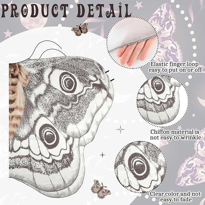 Mystical Moth Wings Cape