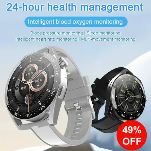 GlucoSync™ | Intelligent Health Monitoring Watch