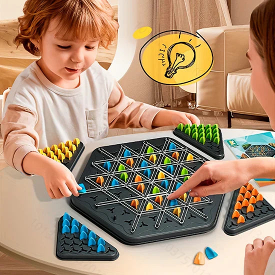 BrainGrid™ – Chain Triangle Strategy Game