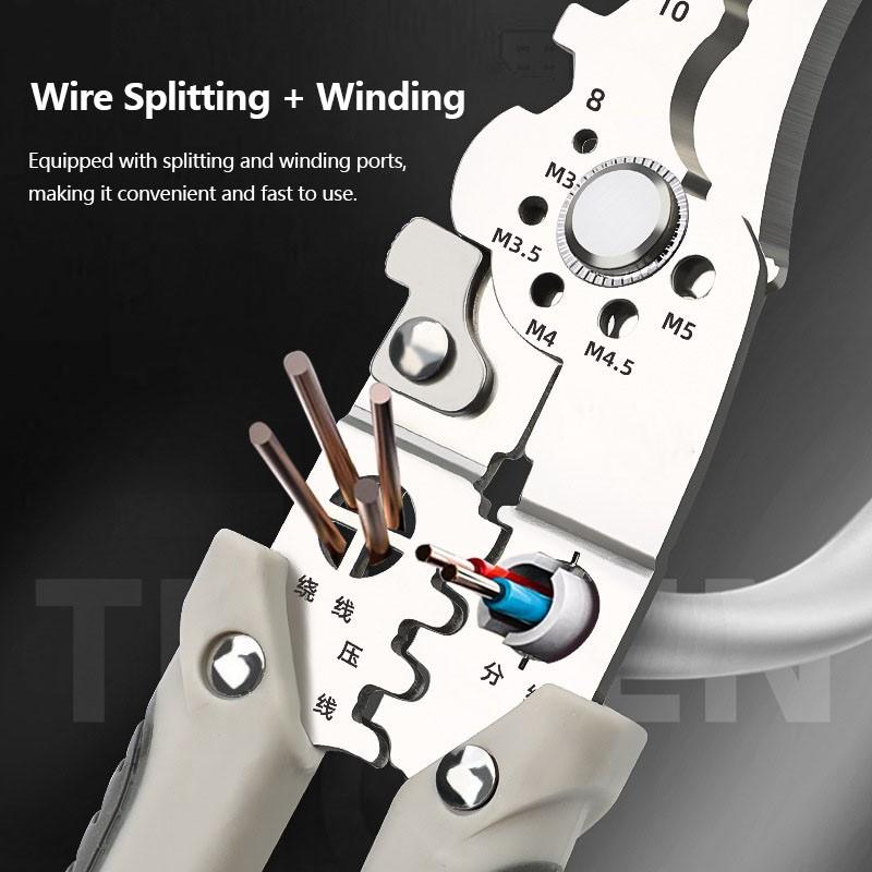 WireMaster™ Multifunctional Wire Stripping Pliers