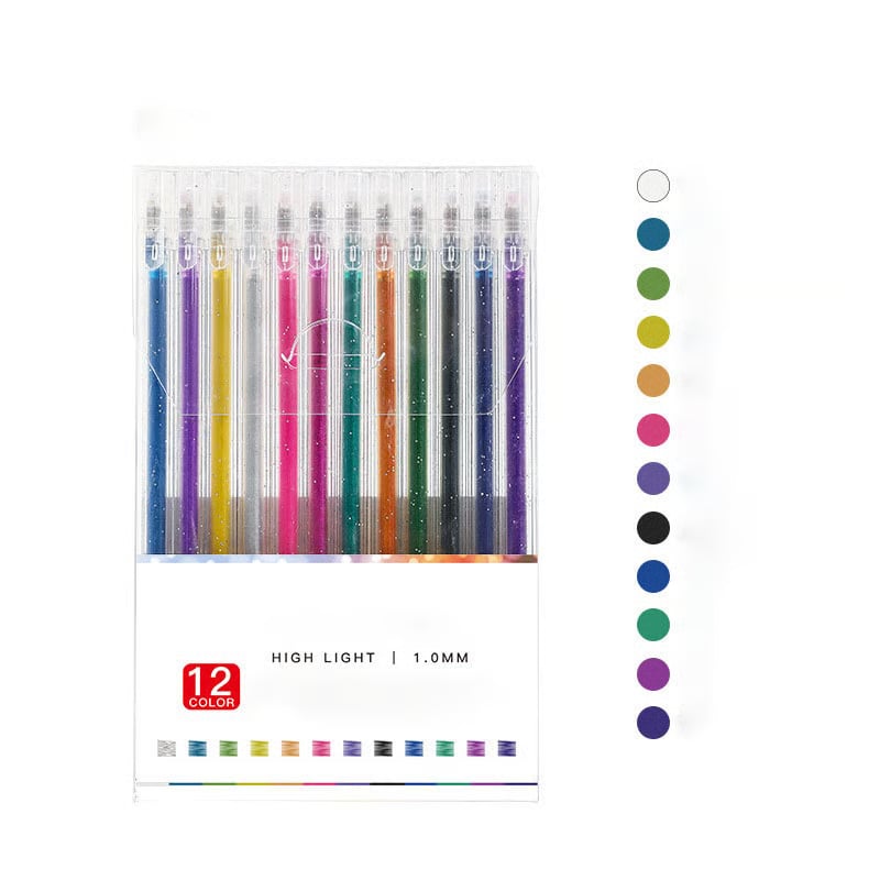 SparkleInk – Glitter Gel Pen Collection