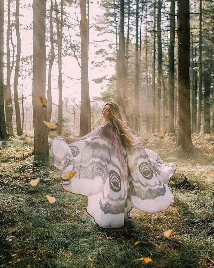 Mystical Moth Wings Cape