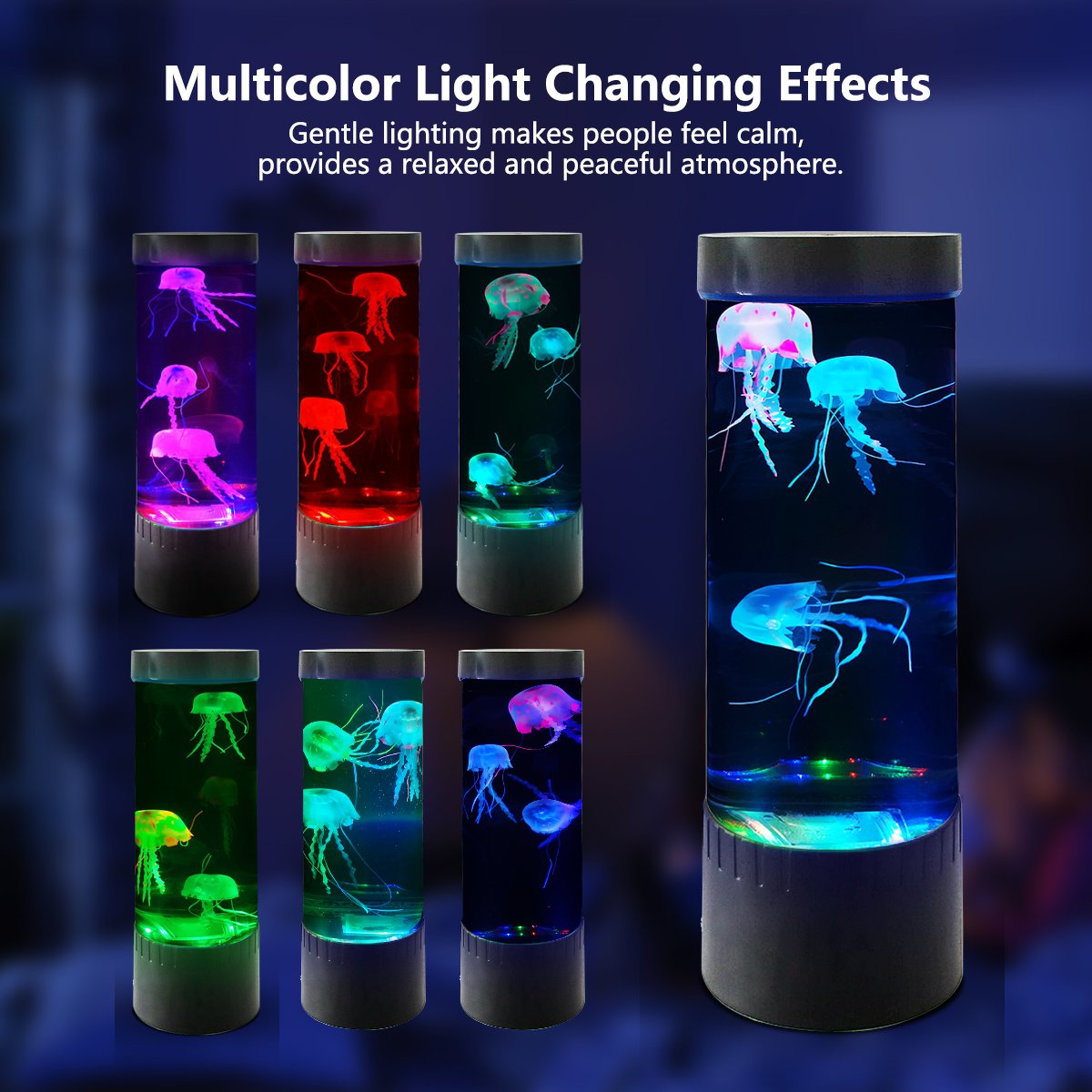 JellyLed™ | Led Jellyfish Aquarium Lamp