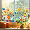 Buy 1 Get 1 FREE | Colorful Flower Stickers for Your Windows!