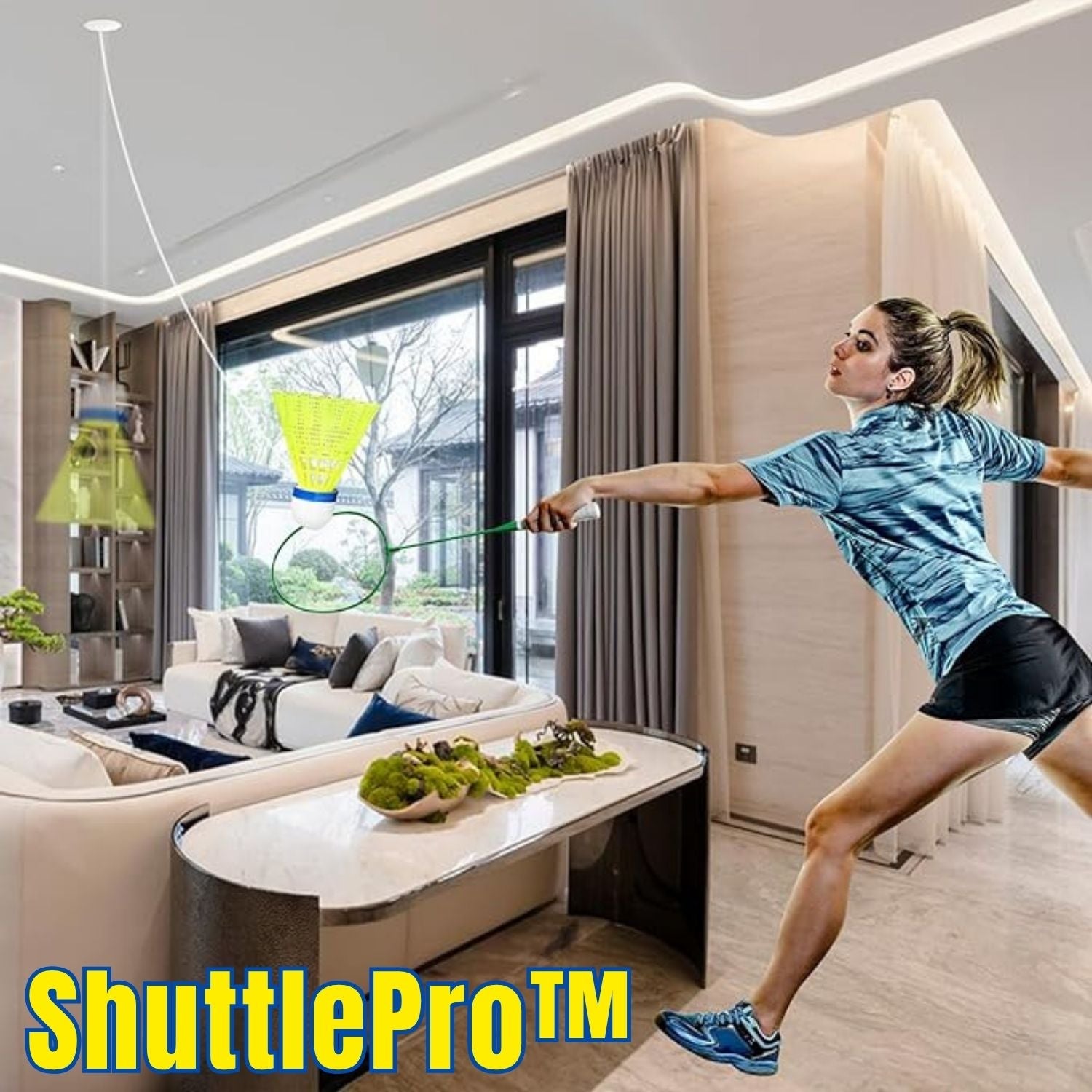 ShuttlePro™ – Master Your Shots with Realistic Shuttlecock Simulation