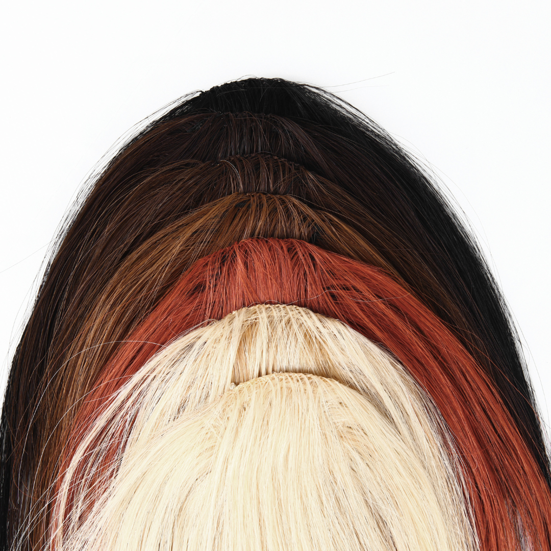 Eterna™ | Effortless Natural Look with Customizable Fit Clip-On Bangs