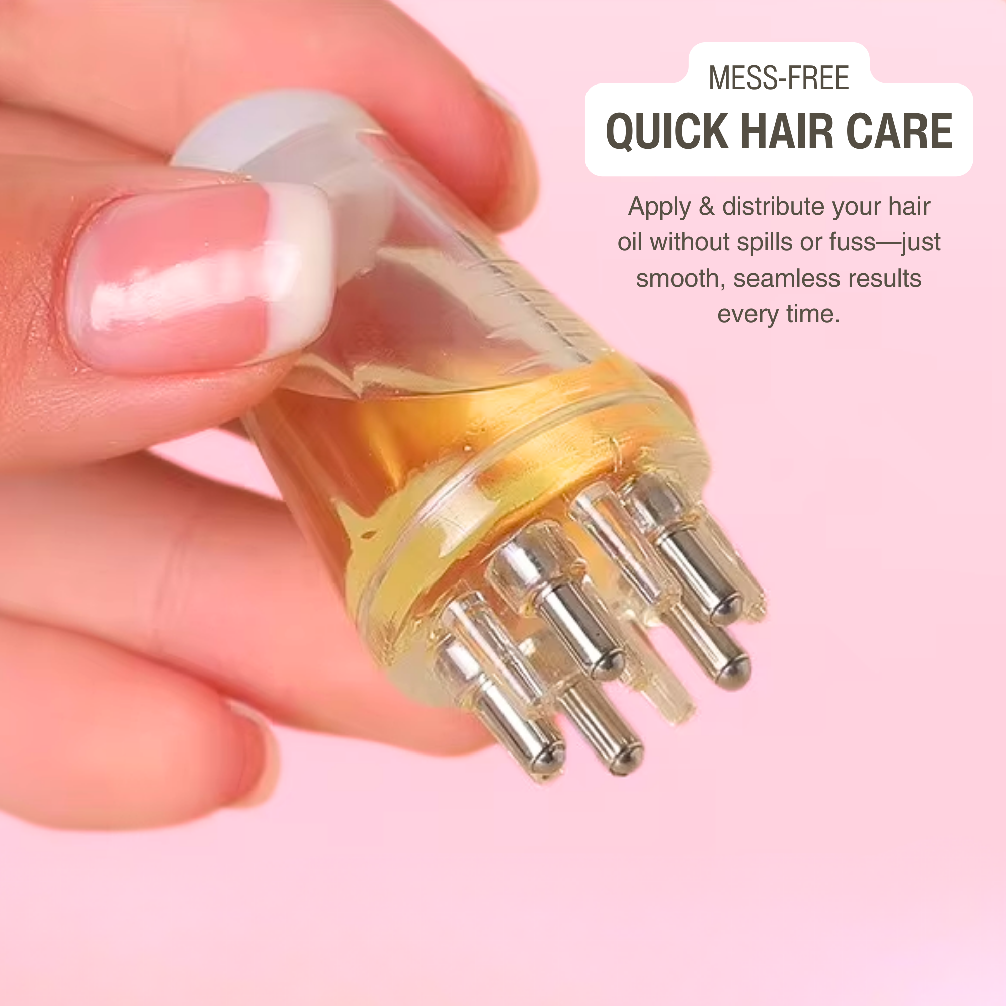 Mini Smooth Glide Hair Oil Applicator (1+1 FREE)