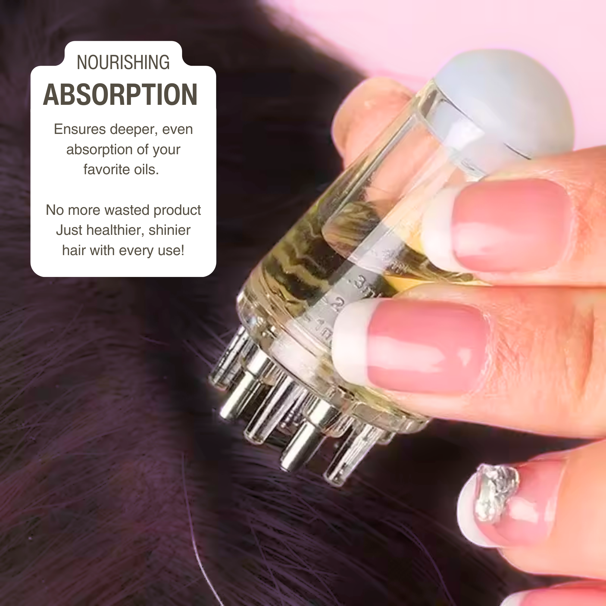 Mini Smooth Glide Hair Oil Applicator (1+1 FREE)