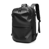Travel backpack with vacuum pump
