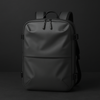 Travel backpack with vacuum pump