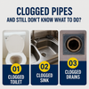 ClogGone™ | Powerful Unblocker For Drains, Toilets, And Pipes!