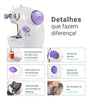 Mini Portable Electric Sewing Machine + Foot Pedal Dual Voltage 110V/220V + Bonus