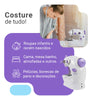 Mini Portable Electric Sewing Machine + Foot Pedal Dual Voltage 110V/220V + Bonus