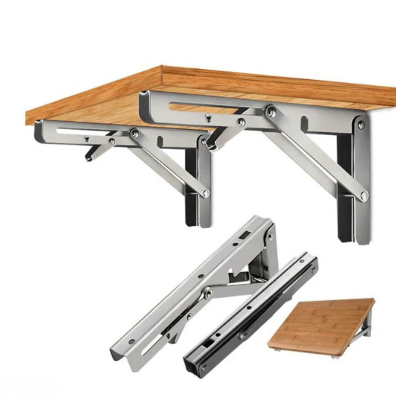 Sturdy foldable stand for optimized space (x2)