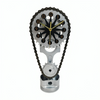 Clock9nine - Rotating Metal Gear Clock