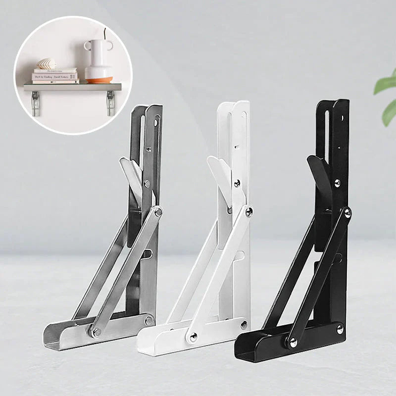 Sturdy foldable stand for optimized space (x2)