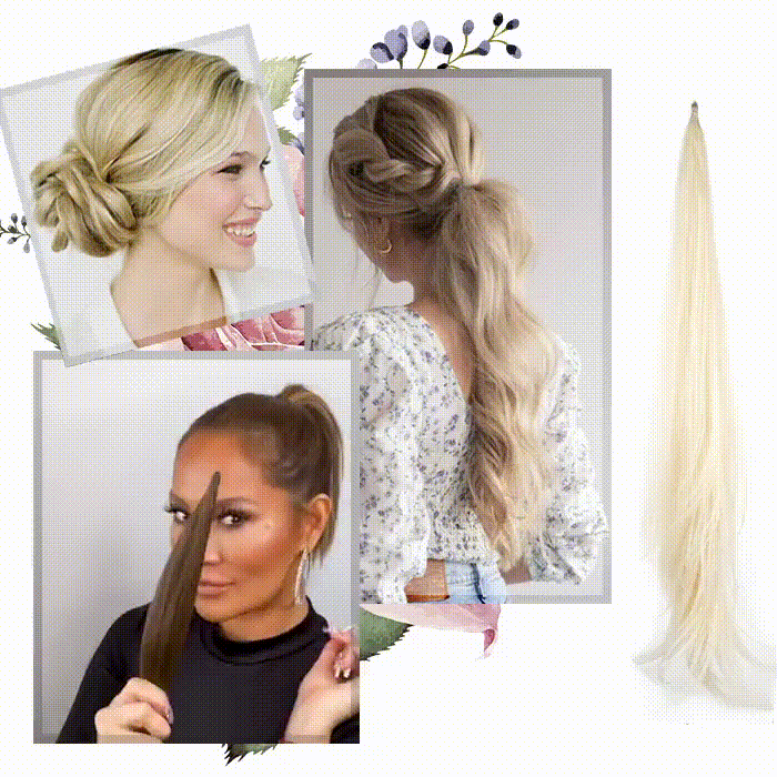 Leah™ | Double Style Ponytail for Volume