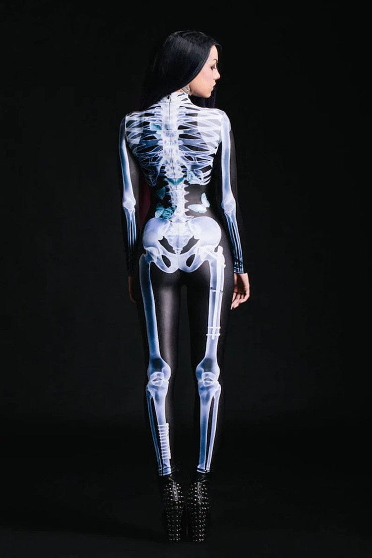 SKELETON FULL BODYSUIT