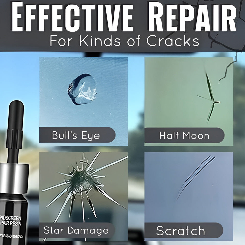 Repair Glass Cracks in Just Minutes