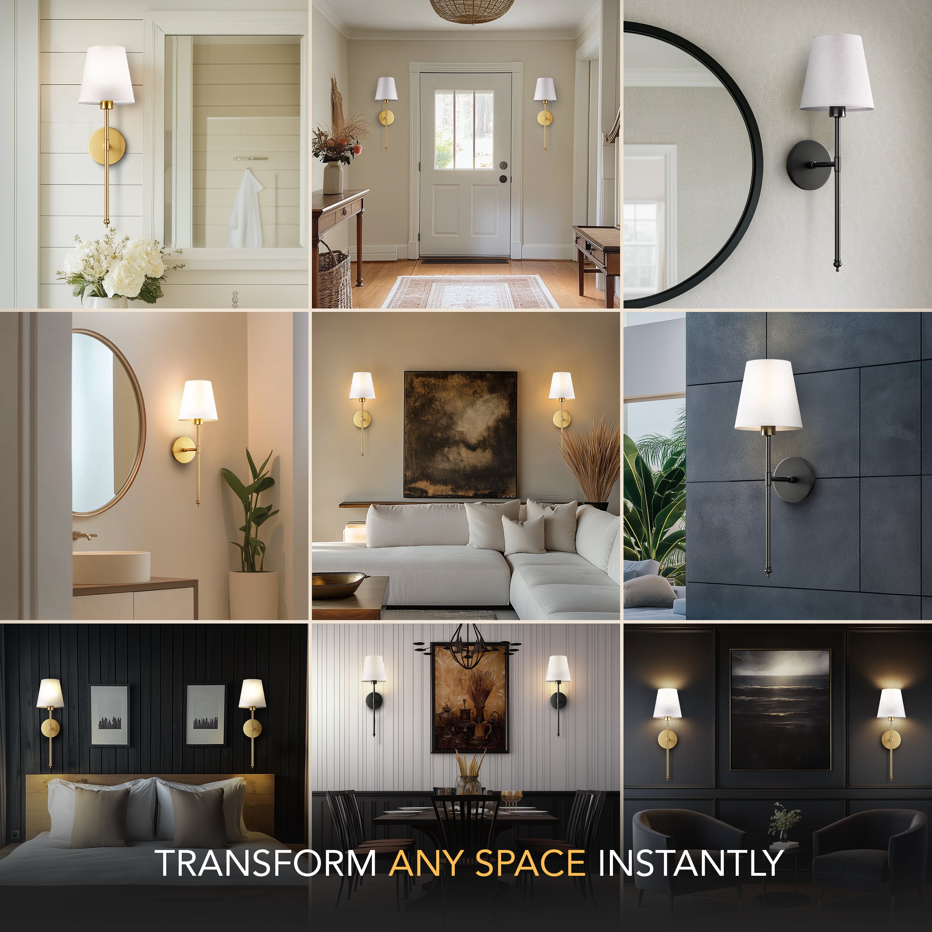 LumoGlow™ | WIRELESS WALL SCONCES (SET OF 2 )
