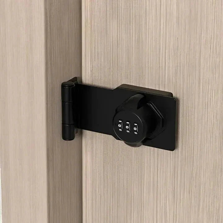 Keyless Secure Lock — Rust-Resistant Zinc Alloy with 1000 Codes