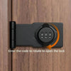 Keyless Secure Lock — Rust-Resistant Zinc Alloy with 1000 Codes