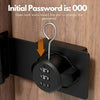 Keyless Secure Lock — Rust-Resistant Zinc Alloy with 1000 Codes
