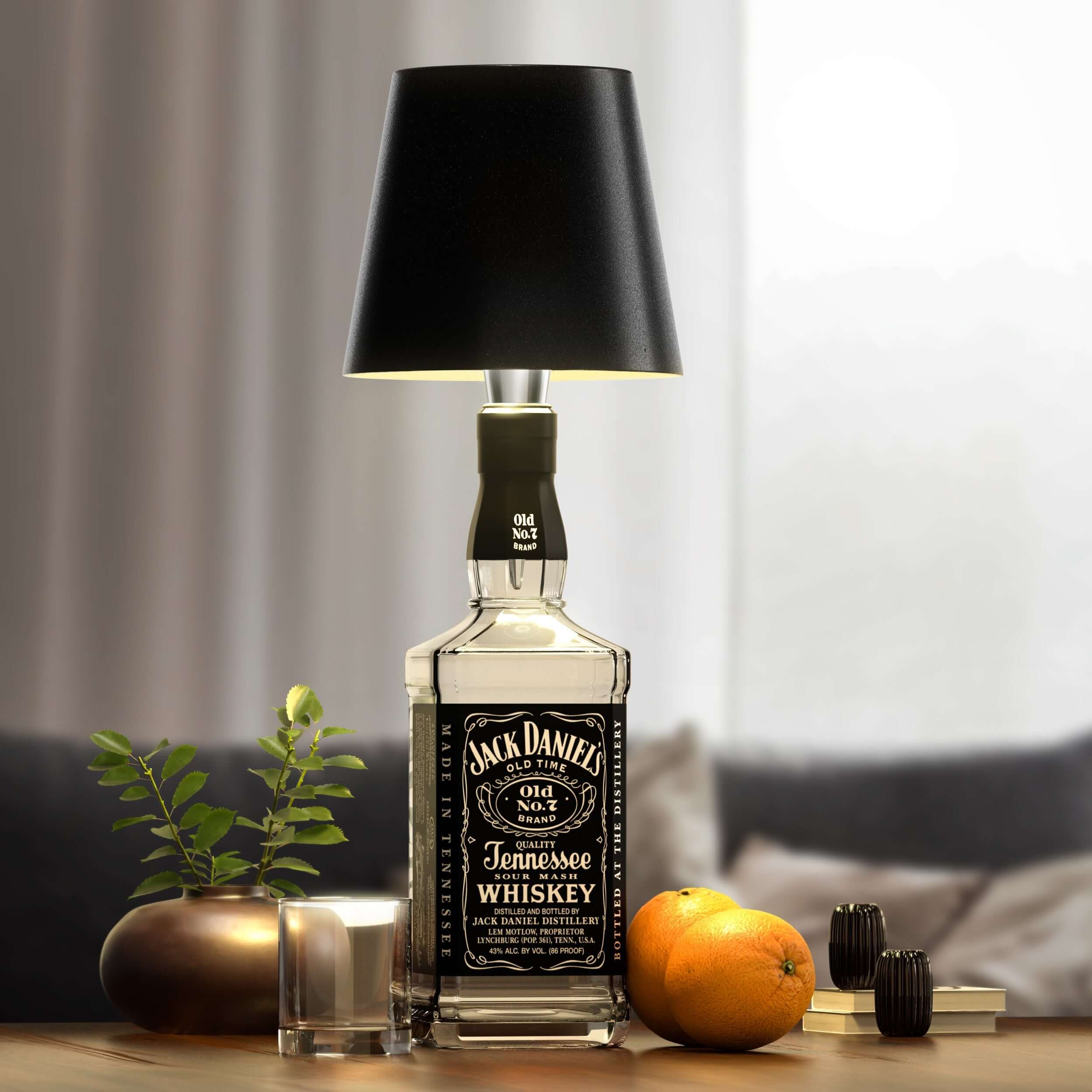 Wireless Bottle Lamp – Elegant & Unique Lighting
